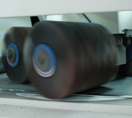 Роликовая щетка для ротационной головки зачистного станка Ф300х400 про-во Китай 250.132.67